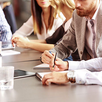 Are there any business centers located near Cambria Hotel Nashville Airport?